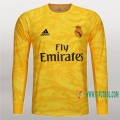 7-Futbol: Personalizar Camiseta Del Real Madrid Portero Hombre Amarilla 2019-2020