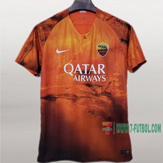 7-Futbol: Personalizar Camiseta Del As Roma Hombre Amarilla Edición Especial 2019-2020