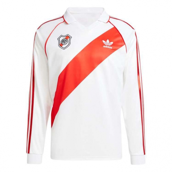 Retro Camiseta Futbol River Plate Primera Manga Larga Hombre 1994 FG1.241