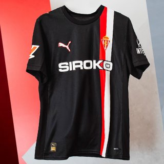 Camiseta Futbol Sporting Gijon Segunda Hombre 25 26