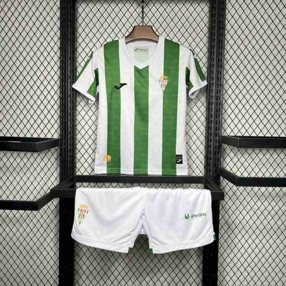 Camiseta Futbol Cordoba Primera Ninos 24 25