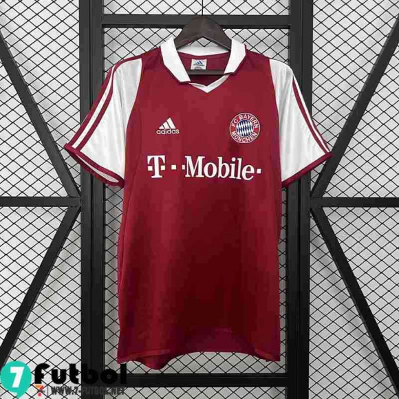 Retro Camiseta Futbol Bayern Munich Primera Hombre 03 04 FG667