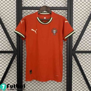 Camiseta Futbol Portugal Primera Femenino 2025