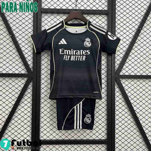 Camiseta Futbol Real Madrid Segunda Nino 25 26