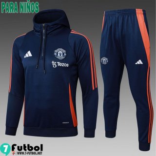 KIT: Chandal Futbol - Sudadera Manchester United Nino 25 26 C624