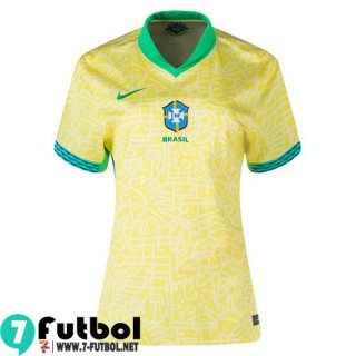 Brasil Camiseta Futbol Primera Femenino 2024