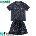 Portugal Camiseta Futbol Porteros Ninos 2024