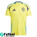 Suecia Camiseta Futbol Primera Hombre 2024