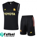 AS Roma T Shirt Sin Mangas Hombre 24 25 H59