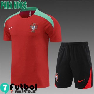 KIT : Portogallo T Shirt Bambini 2024 2025 H12