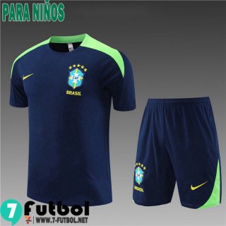 KIT : Brasile T Shirt Bambini 2024 2025 H15
