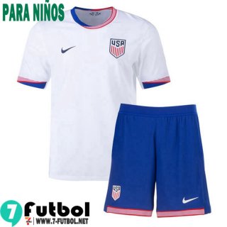 USA Camiseta Futbol Primera Ninos 2024
