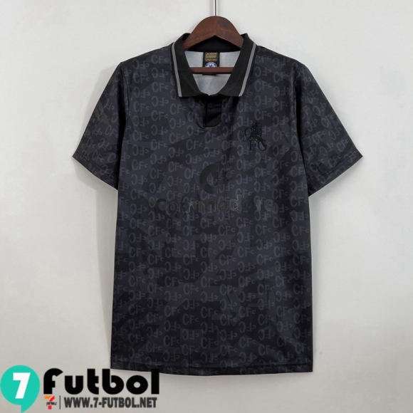 Retro Camiseta Futbol Chelsea negro Hombre 2023 2024 FG272