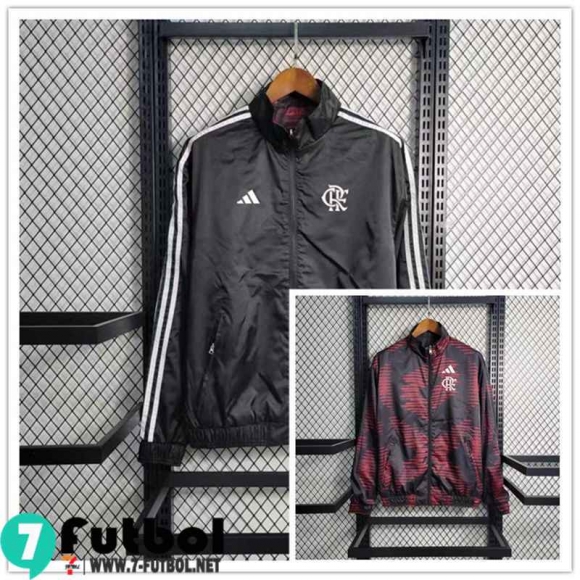 Chaqueta Cazadora Ropa Reversible Flamengo gris oscuro Hombre 2023 2024 WK439