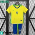 Camiseta Futbol Brasil Primera Nino 2025