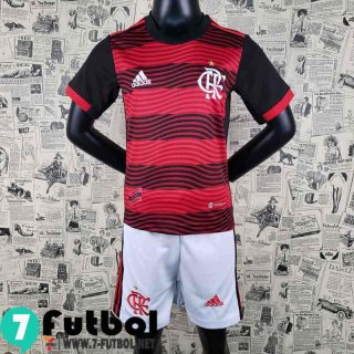 Camiseta futbol Flamengo Primera Niños 2022 2023 AK55