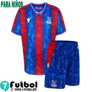 Camiseta Futbol Crystal Palace Primera Ninos 24 25
