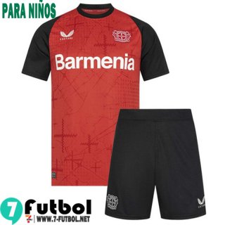 Camiseta Futbol Bayer 04 Leverkusen Primera Ninos 24 25