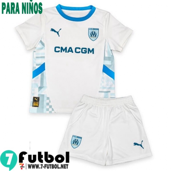 Camiseta Futbol Marsella Primera Ninos 24 25