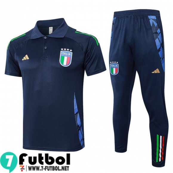 KIT: Polo Futbol Italia Hombre 24 25 E78