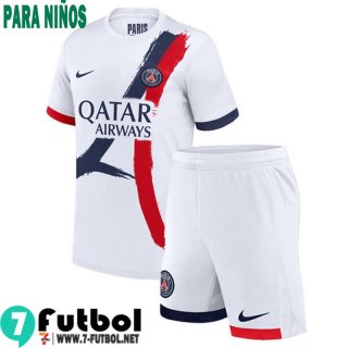 Camiseta Futbol PSG Segunda Ninos 24 25