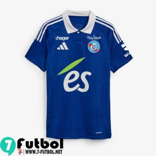 Camiseta Futbol Strasbourg Primera Hombre 24 25