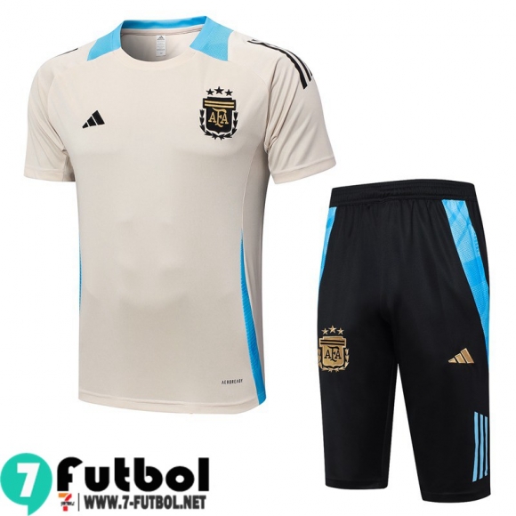 KIT: T Shirt Argentina Hombre 2425 H102