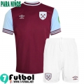 Camiseta Futbol West Ham United Primera Ninos 24 25