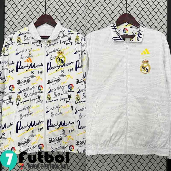 Chaqueta Cazadora Reversible Real Madrid Hombre 24 25 D240