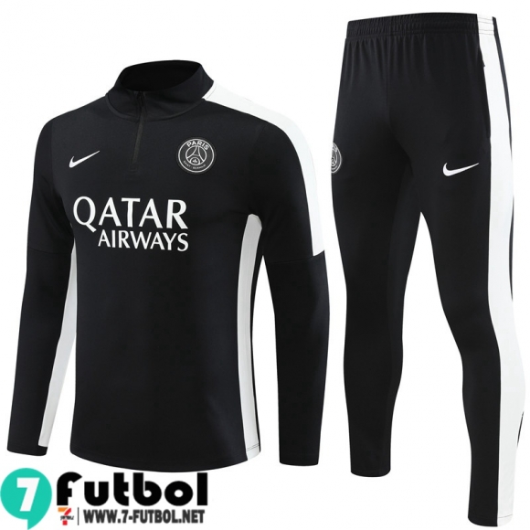 KIT : Chandal Futbol PSG negro Hombre 23 24 TG821