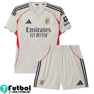 Camiseta Futbol Benfica Segunda Nino 25 26