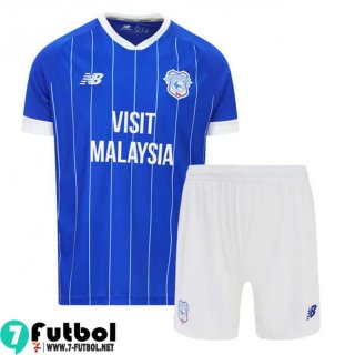 Camiseta Futbol Cardiff City Primera Nino 25 26