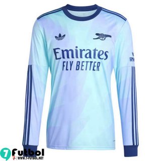 Camiseta Futbol Arsenal Tercera Hombre Manga Larga 24 25