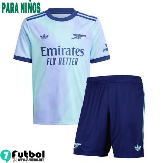 Camiseta Futbol Arsenal Tercera Ninos 24 25