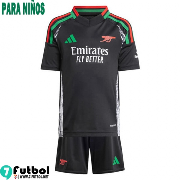 Camiseta Futbol Arsenal Segunda Ninos 24 25