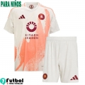 Camiseta Futbol AS Roma Segunda Ninos 24 25