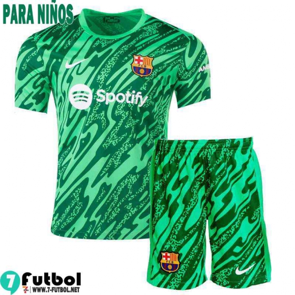 Camiseta Futbol Barcelona Porteros Ninos 24 25