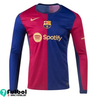 Camiseta Futbol Barcelona Primera Hombre Manga Larga 24 25