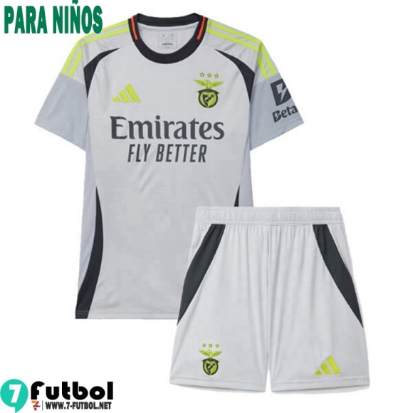 Camiseta Futbol Benfica Tercera Ninos 24 25