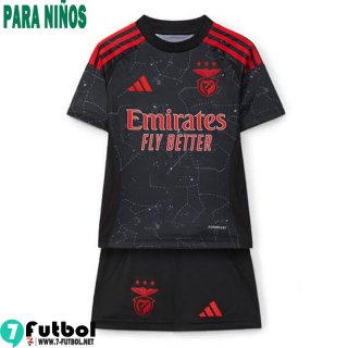 Camiseta Futbol Benfica Segunda Ninos 24 25