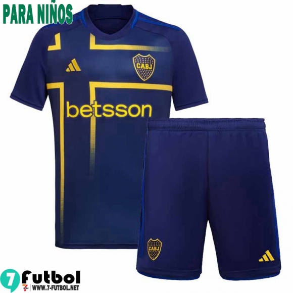 Camiseta Futbol Boca Juniors Tercera Ninos 24 25