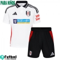 Camiseta Futbol Fulham Primera Ninos 24 25