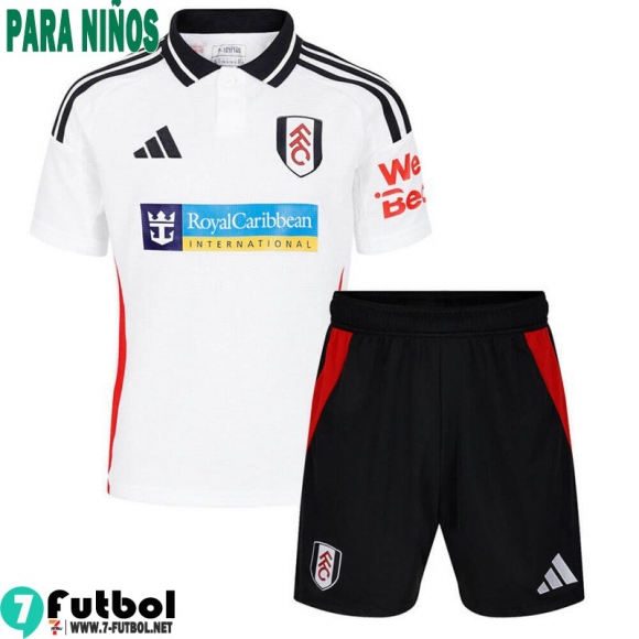 Camiseta Futbol Fulham Primera Ninos 24 25