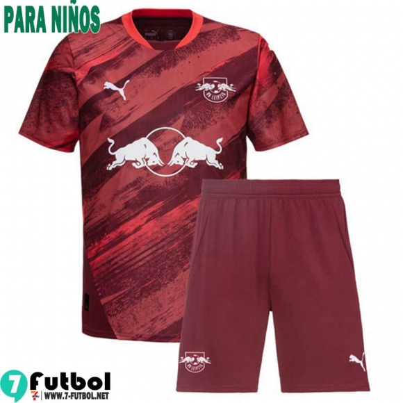 Camiseta Futbol RB Leipzig Segunda Ninos 24 25