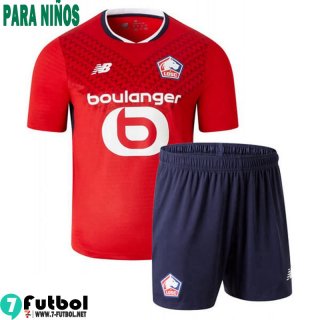 Camiseta Futbol Lille OSC Primera Ninos 24 25