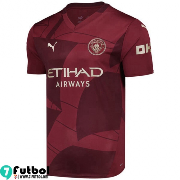 Camiseta Futbol Manchester City Tercera Hombre 24 25