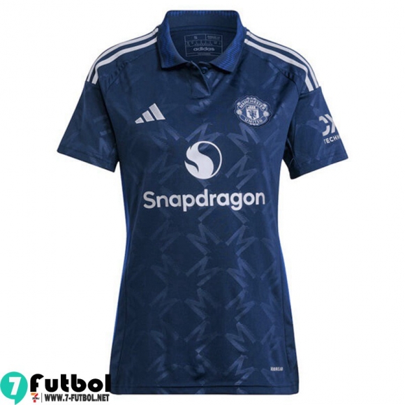 Camiseta Futbol Manchester United Segunda Femenino 24 25