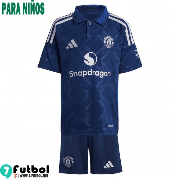 Camiseta Futbol Manchester United Segunda Ninos 24 25