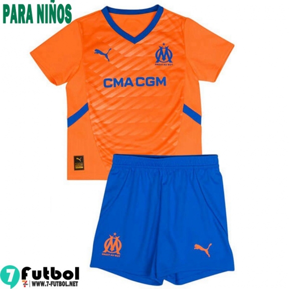 Camiseta Futbol Olympique Marsella Tercera Ninos 24 25