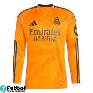 Camiseta Futbol Real Madrid Segunda Hombre Manga Larga 24 25